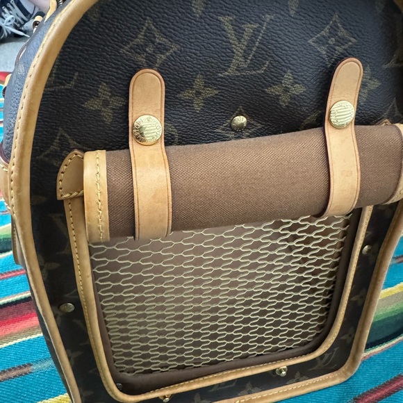 LOUIS VUITTON Pet Carry Monogram Sac Shan 40 - Picture 8 of 13